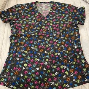 Divine Stretch scrub top size S